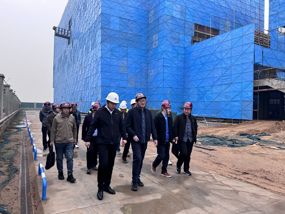 鄭州市建設(shè)投資集團(tuán)有限公司黨委委員、紀(jì)委書記張煉帶隊調(diào)研六十七高項目建設(shè)